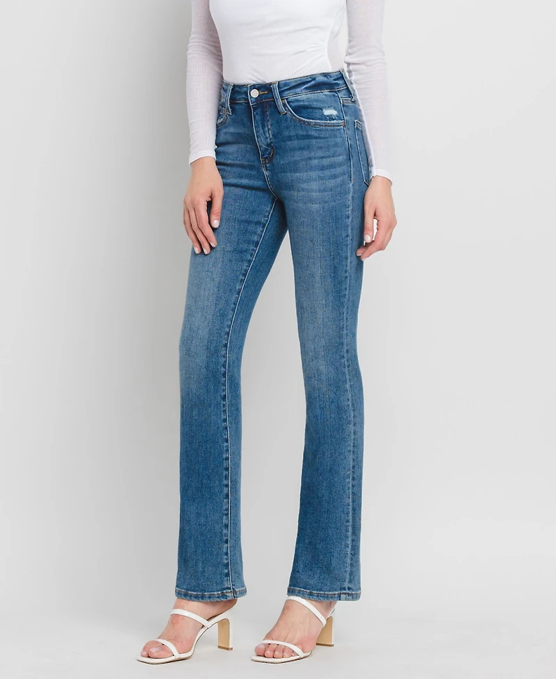 Vervet Women's High Rise Slim Bootcut Jeans