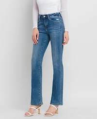 Vervet Women's High Rise Slim Bootcut Jeans