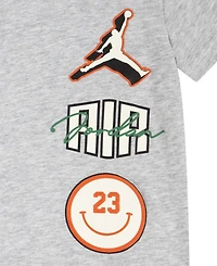 Jordan Toddler Boys 2-Piece Stacked Play Shorts and T-Shirt Set