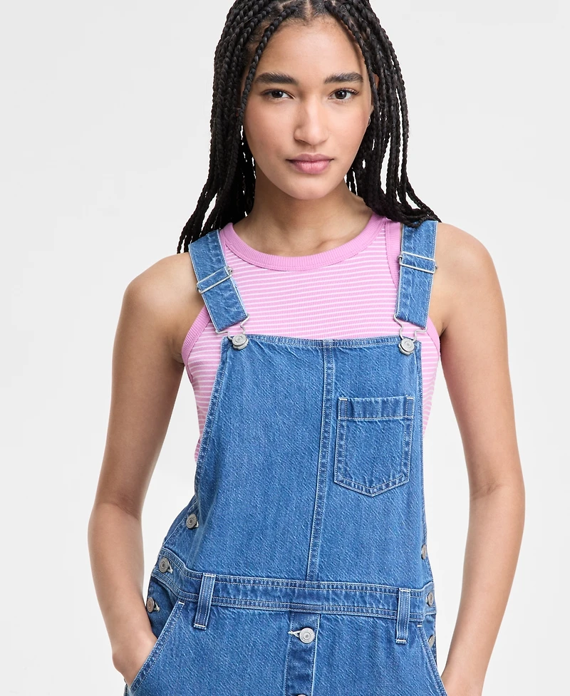 Levi's Women's Tico Cotton Denim Jumper Dress