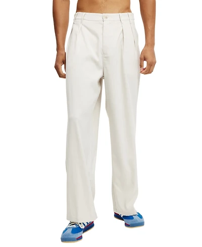 Cotton On Men's Super Baggy Pleated Pants