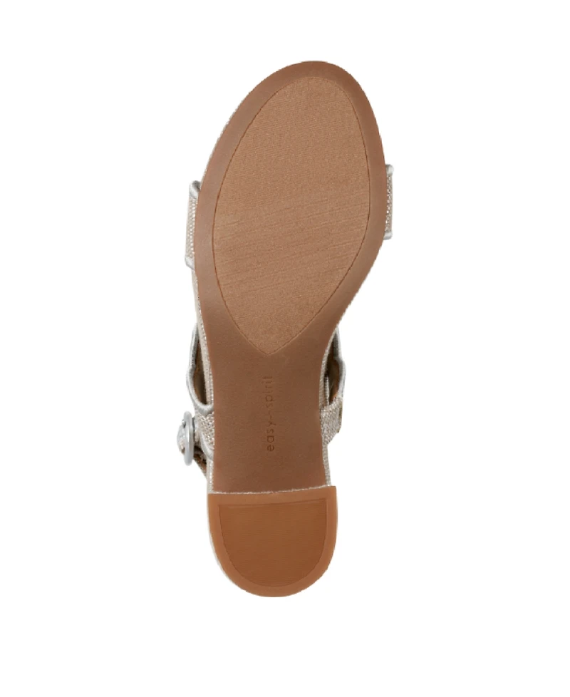 Easy Spirit Women's Daana Block Heel Slingback Sandals