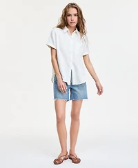 Levi's Women's Darlene Short-Sleeve Utility Shirt