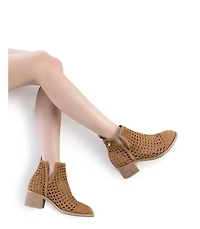 Women's Braided Ankle Booties By Xti
