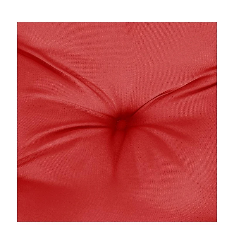 Garden Bench Cushion Red 47.2"x19.7"x2.8" Oxford Fabric