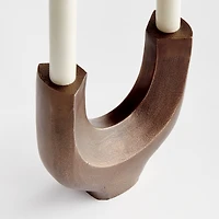 Zoey 2-Taper Candelabra Candle Holder