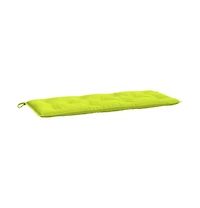 Garden Bench Cushions 2 pcs Bright Green 47.2"x19.7"x2.8" Oxford Fabric