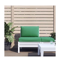 Pallet Cushions 2 pcs Green Oxford Fabric
