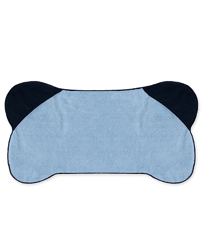 Bone Dry Pet Towel with Pockets, Blue, 30x16"
