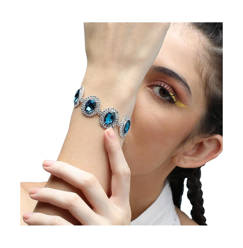 Oval Statement Bracelet