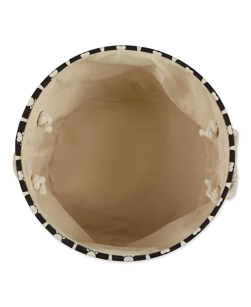Bone Dry Collapsible Pet Storage Bin Lattice Paw Print