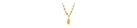 2028 Topaz Acrylic Crystal Accent Y Necklace