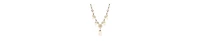 2028 Faux Cultivated Pearl Filigree Bib Necklace