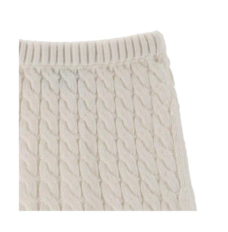 Blake White Tricot Skirt