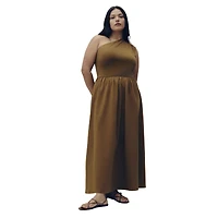 Eloquii Women's Elements Maxi One Shoulder Dress