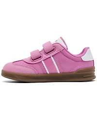 Polo Ralph Lauren Toddler Girls Heritage Court Iii T-Toe Fastening Strap Casual Sneakers from Finish Line