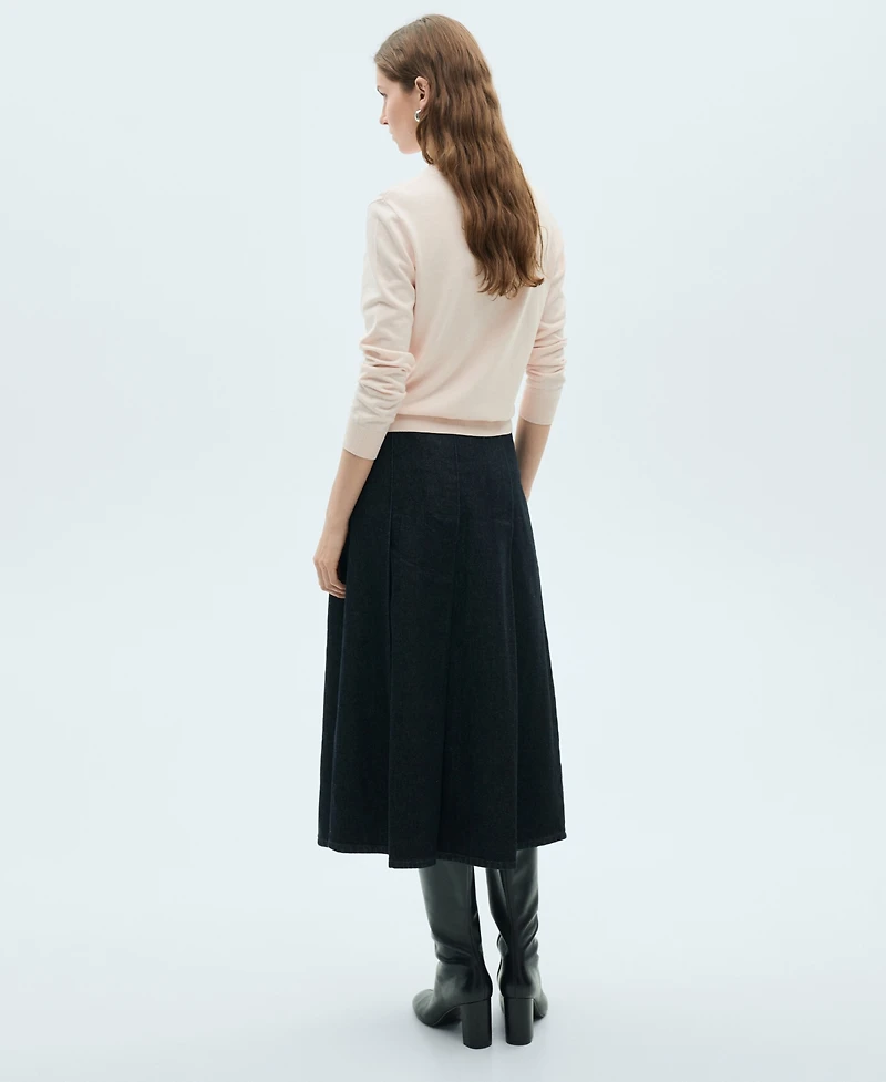 Mango Women's Silk Blend Knitted Sweater