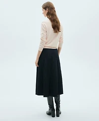 Mango Women's Silk Blend Knitted Sweater