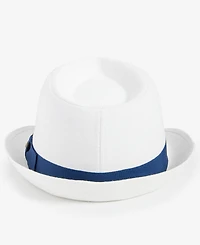 Scala Men's Linen Fedora Hat