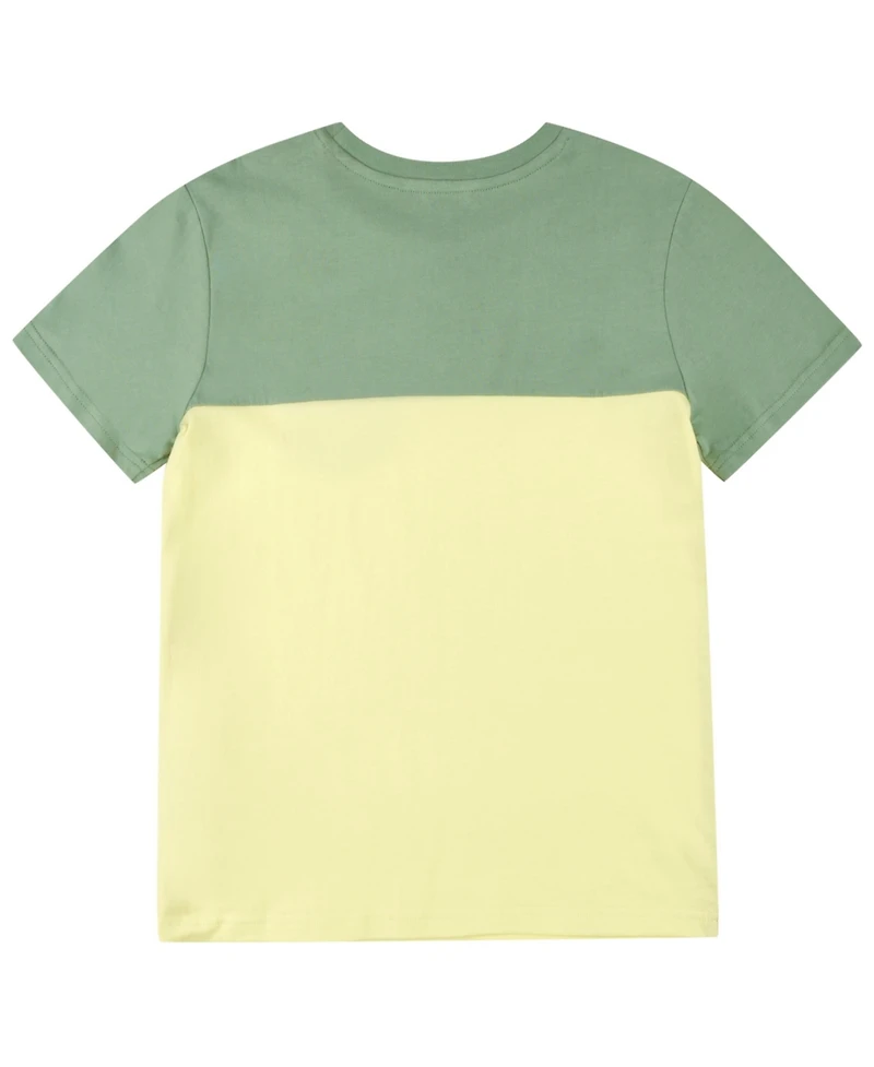 B By Brooks Brothers Big Boys Colorblock Pocket T-Shirt