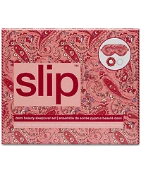 Slip 3-Pc. Pure Silk Beauty Sleepover Set - Demi