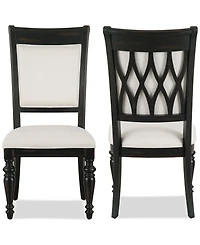 Daria -Pc. Upholstered Back Side Chair Set