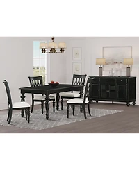 Daria -Pc. Dining Set (Rectangular Table & Side Chairs