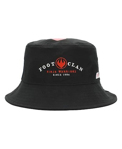 Star Trek Men's Teenage Mutant Ninja Turtles Foot Clan Black Bucket Hat