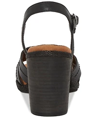 Lucky Brand Women's Fanesa Strappy Block-Heel Dress Sandals