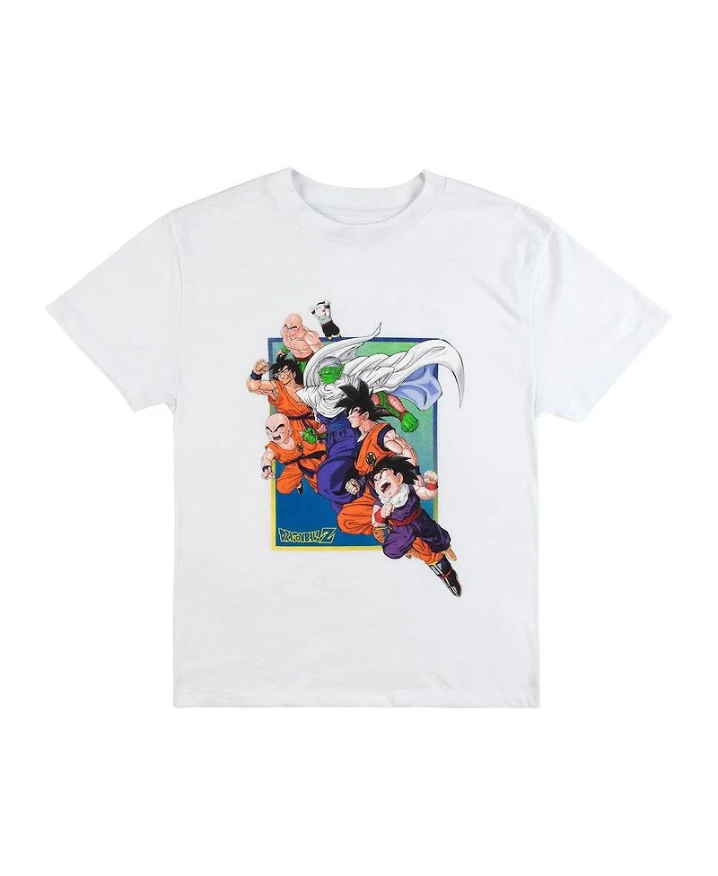 Dragon Ball Z Boys Characters Crew Neck Short Sleeve 4pk Tees-xxl