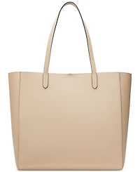 Lauren Ralph Pebbled Leather Extra-Large Cameryn Tote Bag