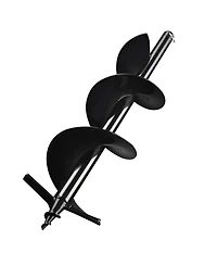 Yescom 8" Earth Auger Bit Bulb Planter Tool Planting Flower Fence Post Garden Spiral Hole Gardening Project