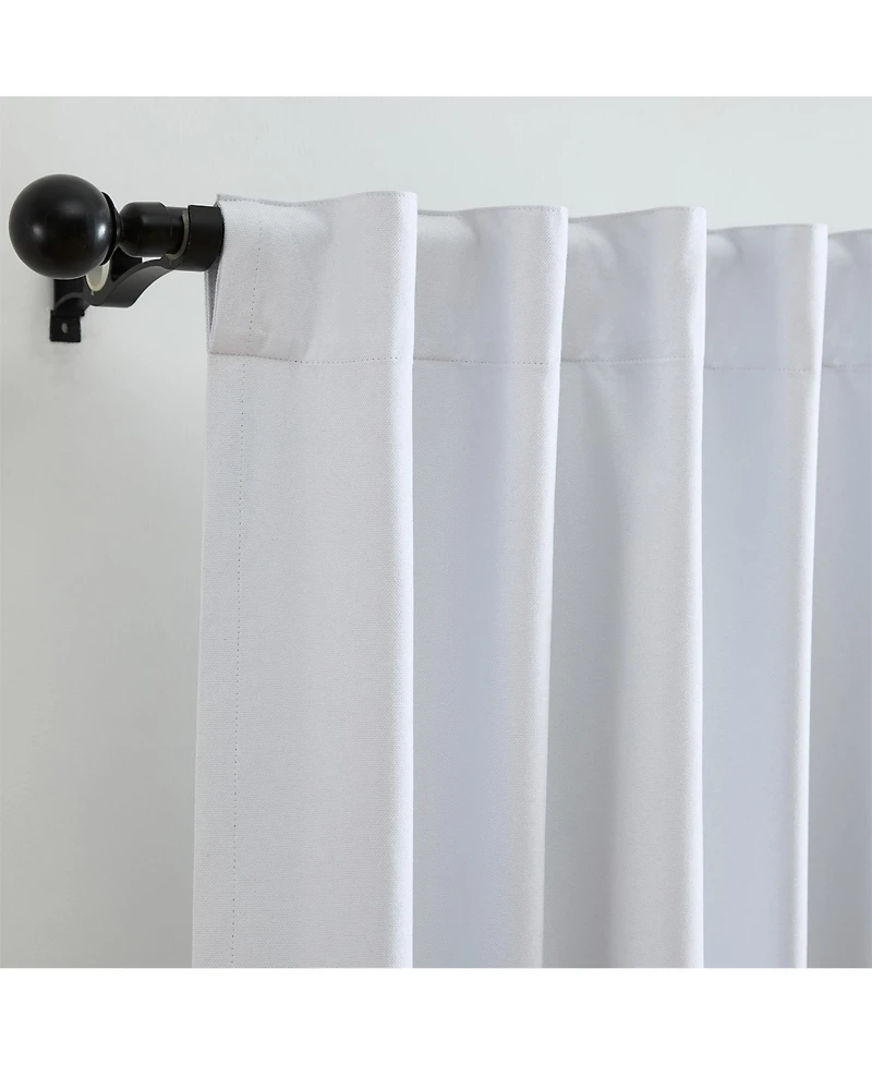 Elrene Home Fashions Solace Solid Max-Blackout Window Curtain Panel