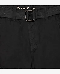 Boy's Belted Twill Cargo Shorts