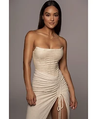 Jluxlabel Women's Fenix Reversible Linen Corset