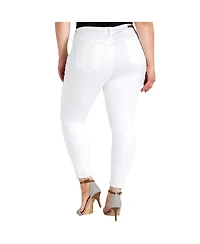 Plus Women's Released Hem Skinny Premium Jeans