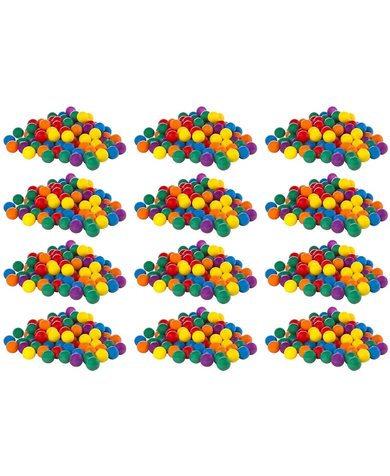 Intex 100-Pack Small Plastic Multi-Colored Fun Ballz for Bounce House (12 Pack)