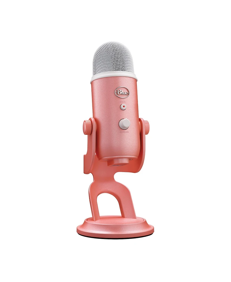 Blue Microphones Yeti Usb Microphone Aurora Collection (Pink Dawn) Bundle
