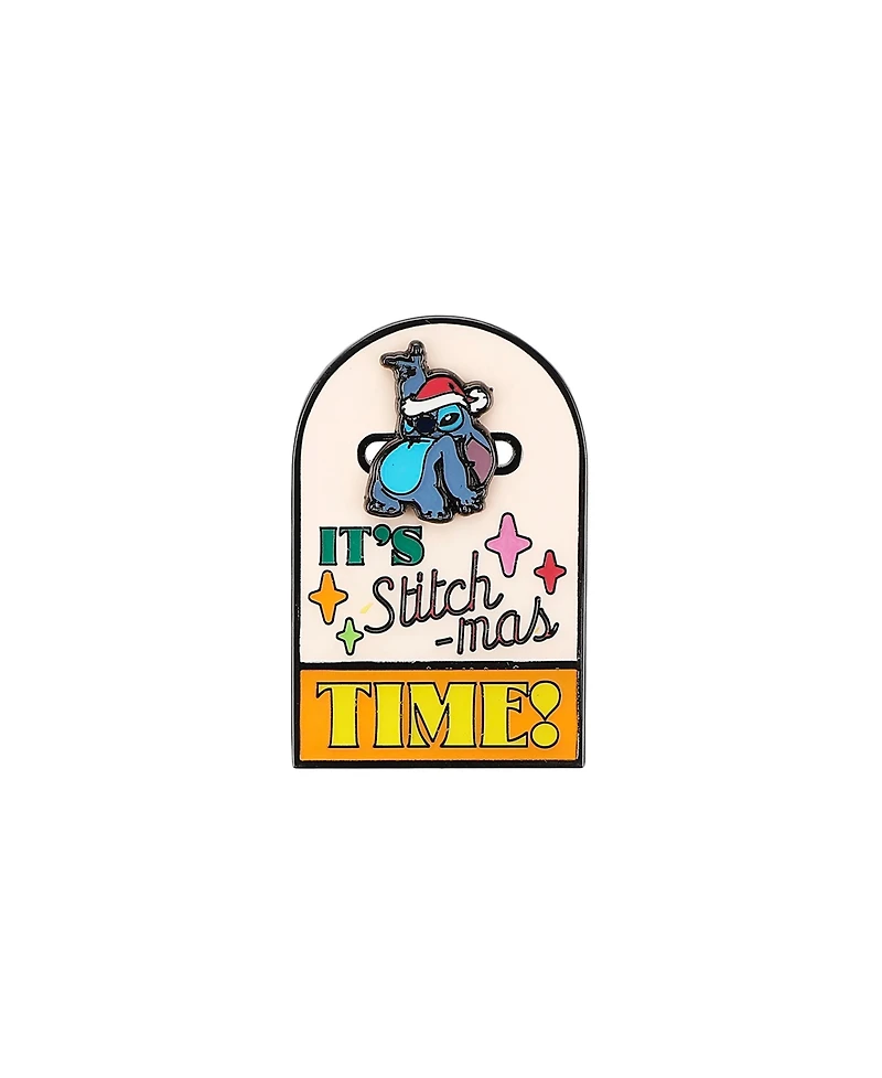 Disney Stitch It's Stitch-mas Time 2-Piece Lapel Pin Set