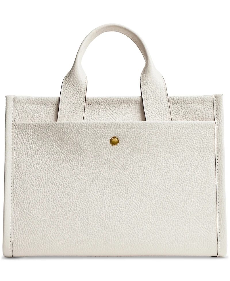 Coach Cargo Medium Bubble Leather Tote Bag