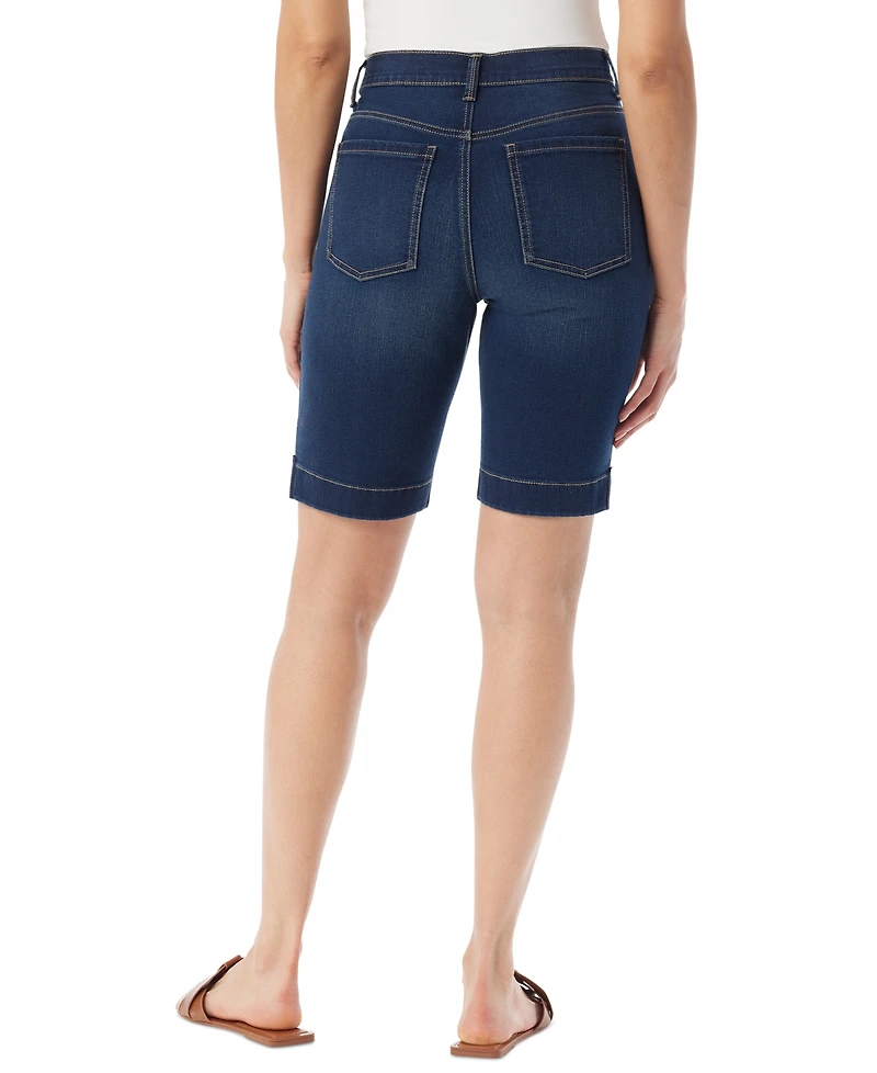 Gloria Vanderbilt Women's Amanda Denim Bermuda Shorts