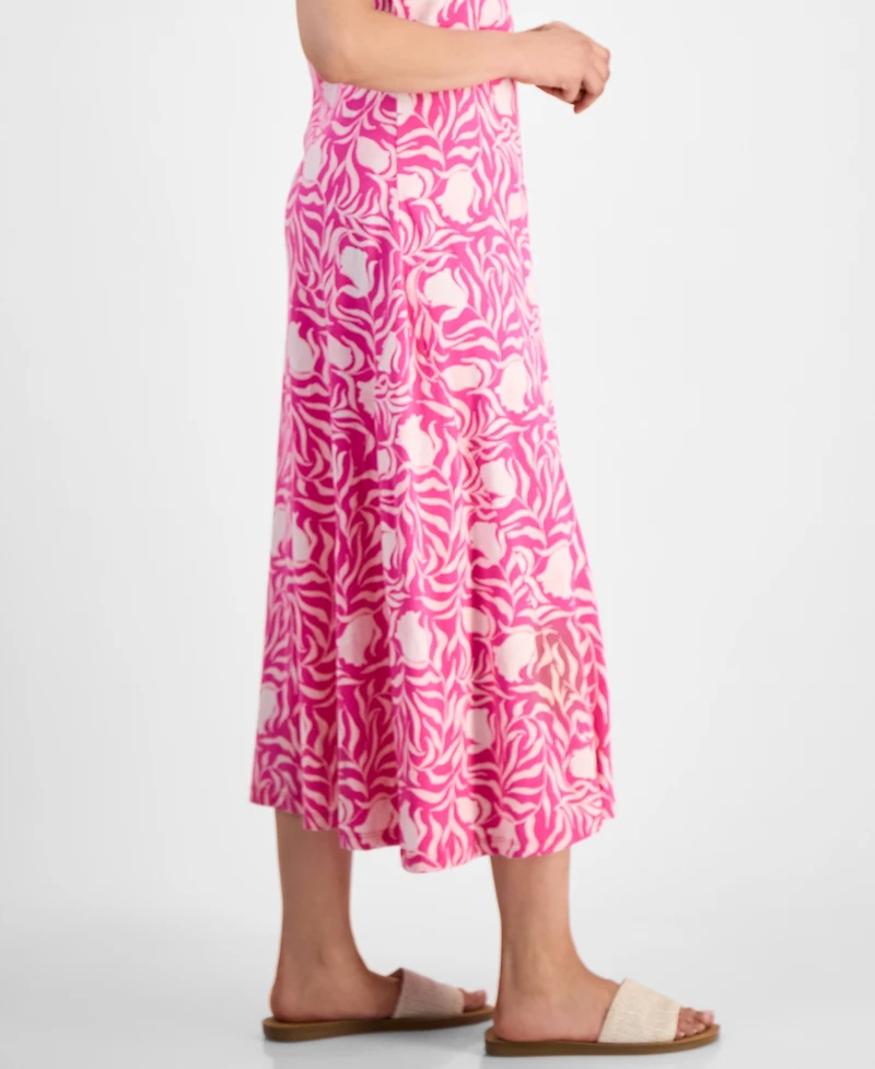 Style & Co Petite T-Shirt Midi Dress, Exclusively at Macy's
