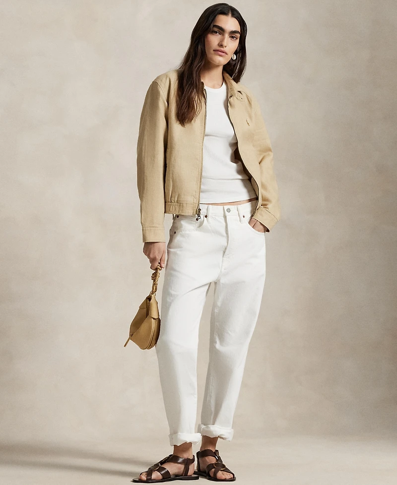 Polo Ralph Lauren Women's Linen Windbreaker