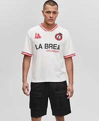 Mode of One Men's La Brea Relaxed Fit Short Sleeve Logo Jersey