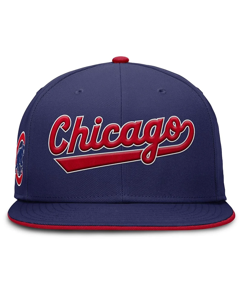 Nike Men's Royal Chicago Cubs True Performance Fitted Hat