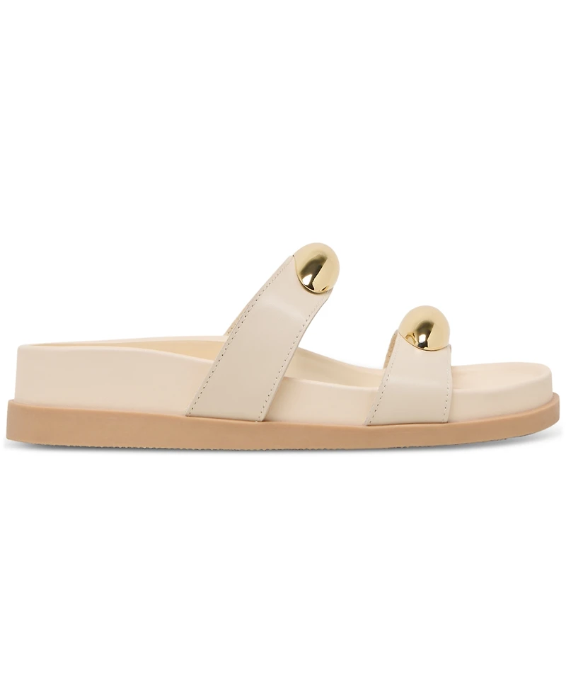 Dolce Vita Women's Satine Jewelry Double Band Bracelet Footbed Sandals