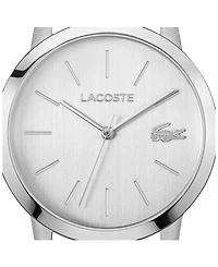 Lacoste Men's Metropole Silver Tone Stainless Steel Bracelet Watch, 39mm