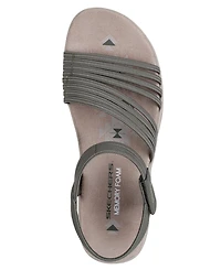 Skechers Women's Reggae Slim - Coffee Run Slingback Sandals from Finish Line