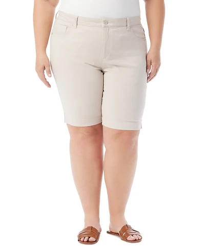 Gloria Vanderbilt Plus Size Cargo Capri Pants