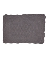 Saro Lifestyle Charming Quilted Placemat, Set of 4